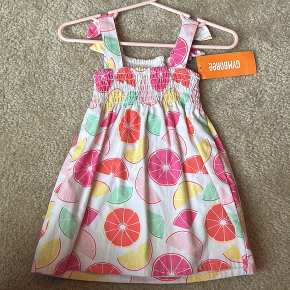 Citrus print baby dress - Picture 2 of 4